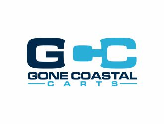 Gone Coastal Carts logo design by josephira