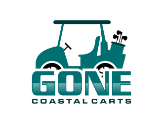 Gone Coastal Carts logo design by salis17