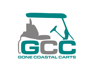 Gone Coastal Carts logo design by banaspati