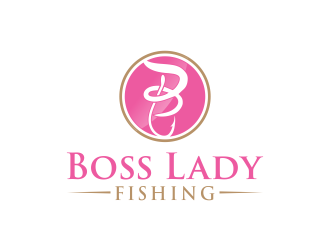 Boss Lady Fishing logo design by aflah
