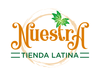 Nuestra Tienda Latina logo design by glasslogo