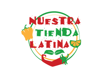 Nuestra Tienda Latina logo design by sakarep