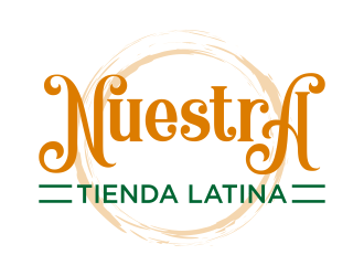 Nuestra Tienda Latina logo design by glasslogo