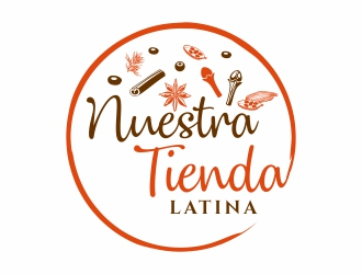 Nuestra Tienda Latina logo design by MonkDesign