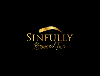Sinfully Browed Inc. logo design by RIANW