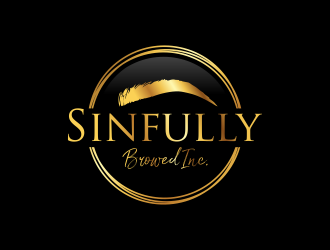 Sinfully Browed Inc. logo design by RIANW