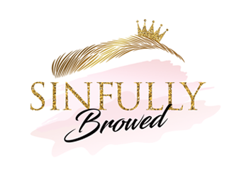 Sinfully Browed Inc. logo design by ingepro