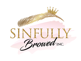Sinfully Browed Inc. Logo Design
