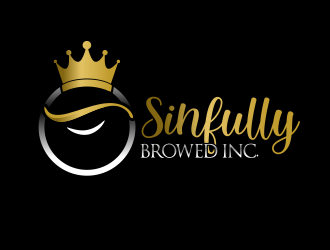 Sinfully Browed Inc. logo design by serprimero