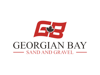 Georgian Bay Sand and Gravel  logo design by banaspati