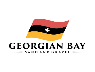 Georgian Bay Sand and Gravel  logo design by salis17