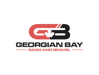Georgian Bay Sand and Gravel  logo design by haidar