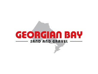 Georgian Bay Sand and Gravel  logo design by maserik