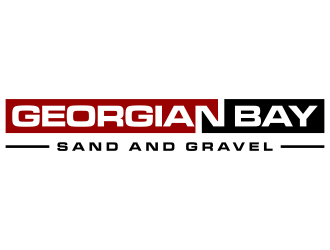 Georgian Bay Sand and Gravel  logo design by icha_icha