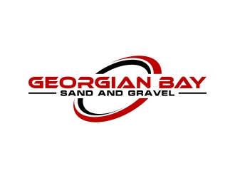 Georgian Bay Sand and Gravel  logo design by rizuki