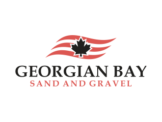 Georgian Bay Sand and Gravel  logo design by cintoko