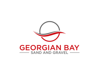 Georgian Bay Sand and Gravel  logo design by Purwoko21