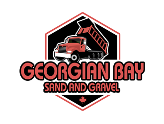 Georgian Bay Sand and Gravel  logo design by kunejo