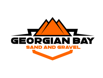 Georgian Bay Sand and Gravel  logo design by serprimero