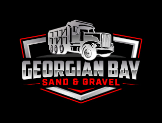 Georgian Bay Sand and Gravel  logo design by jaize