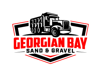Georgian Bay Sand and Gravel  logo design by jaize