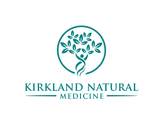 Kirkland Natural Medicine logo design by oke2angconcept
