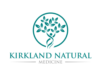 Kirkland Natural Medicine logo design by javaz