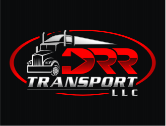 DRR Transport Llc  logo design by coco