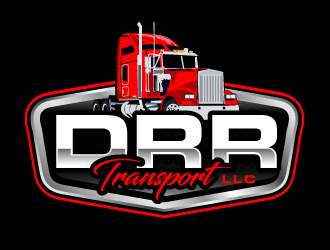 DRR Transport Llc  logo design by ElonStark
