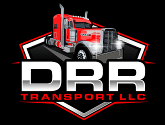 DRR Transport Llc  logo design by ElonStark