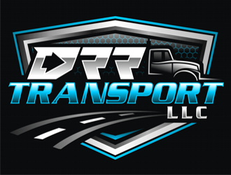 DRR Transport Llc  logo design by coco