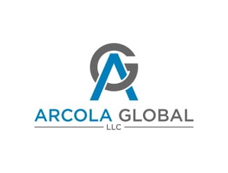 Arcola Global LLC logo design by javaz