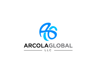 Arcola Global LLC logo design by bezalel