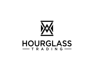 Hourglass Trading logo design by oke2angconcept