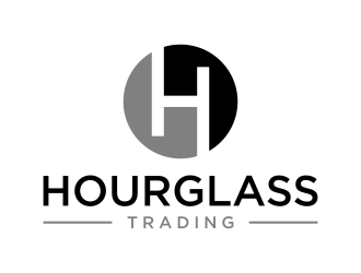 Hourglass Trading logo design by icha_icha
