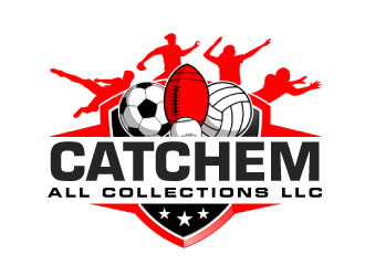 Catchem All Collections LLC logo design by ElonStark