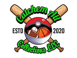 Catchem All Collections LLC logo design by DreamLogoDesign