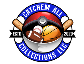 Catchem All Collections LLC logo design by DreamLogoDesign