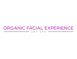 Organic Facial Experience Day Spa logo design by icha_icha