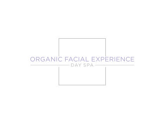 Organic Facial Experience Day Spa logo design by johana
