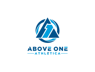 Above One Athletica logo design by Ny_PaidJah