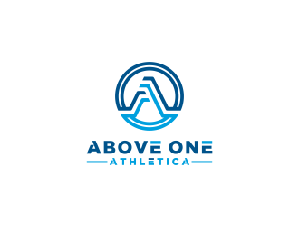 Above One Athletica logo design by Ny_PaidJah