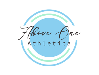 Above One Athletica logo design by niichan12