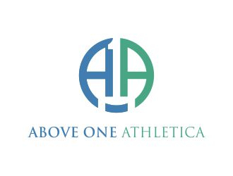 Above One Athletica logo design by assava