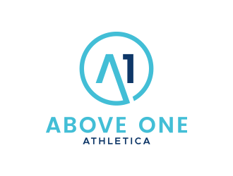 Above One Athletica logo design by lexipej