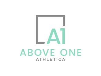 Above One Athletica logo design by lexipej