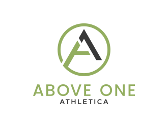 Above One Athletica logo design by lexipej