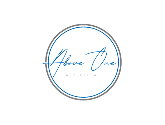Above One Athletica logo design by jancok