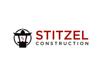 Stitzel Construction logo design by mbamboex