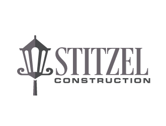 Stitzel Construction logo design by ElonStark